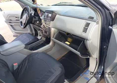 2004 Honda Pilot Ex-L from USA, damaged, VIN 2HKYF18504H597764